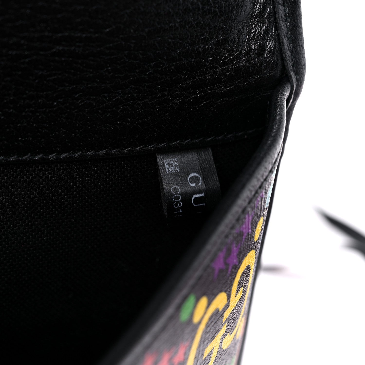 Gucci GG Supreme Monogram Psychedelic Slim Belt Bag Black 8 of 10
