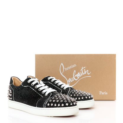 Christian Louboutin Vieira Crosta Comete Spikes Sneakers 41 Black 11 of 11