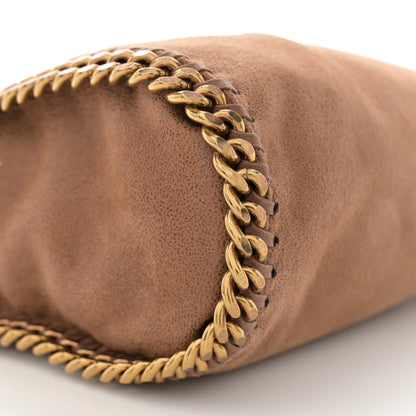 Stella McCartney Shaggy Deer Mini Falabella Fold Over Tote Beige 8 of 9