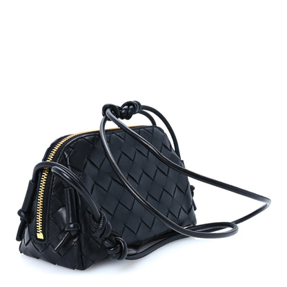 Bottega Veneta Nappa Intrecciato Concert Pouch Black 2 of 10
