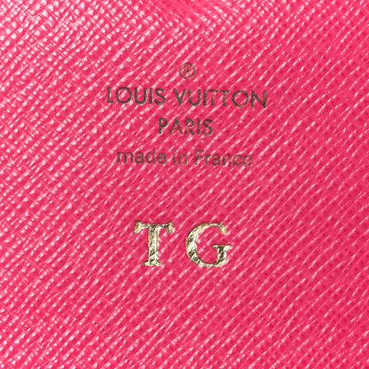 Louis Vuitton Monogram Bloom Flower Emilie Wallet Fuchsia 9 of 15