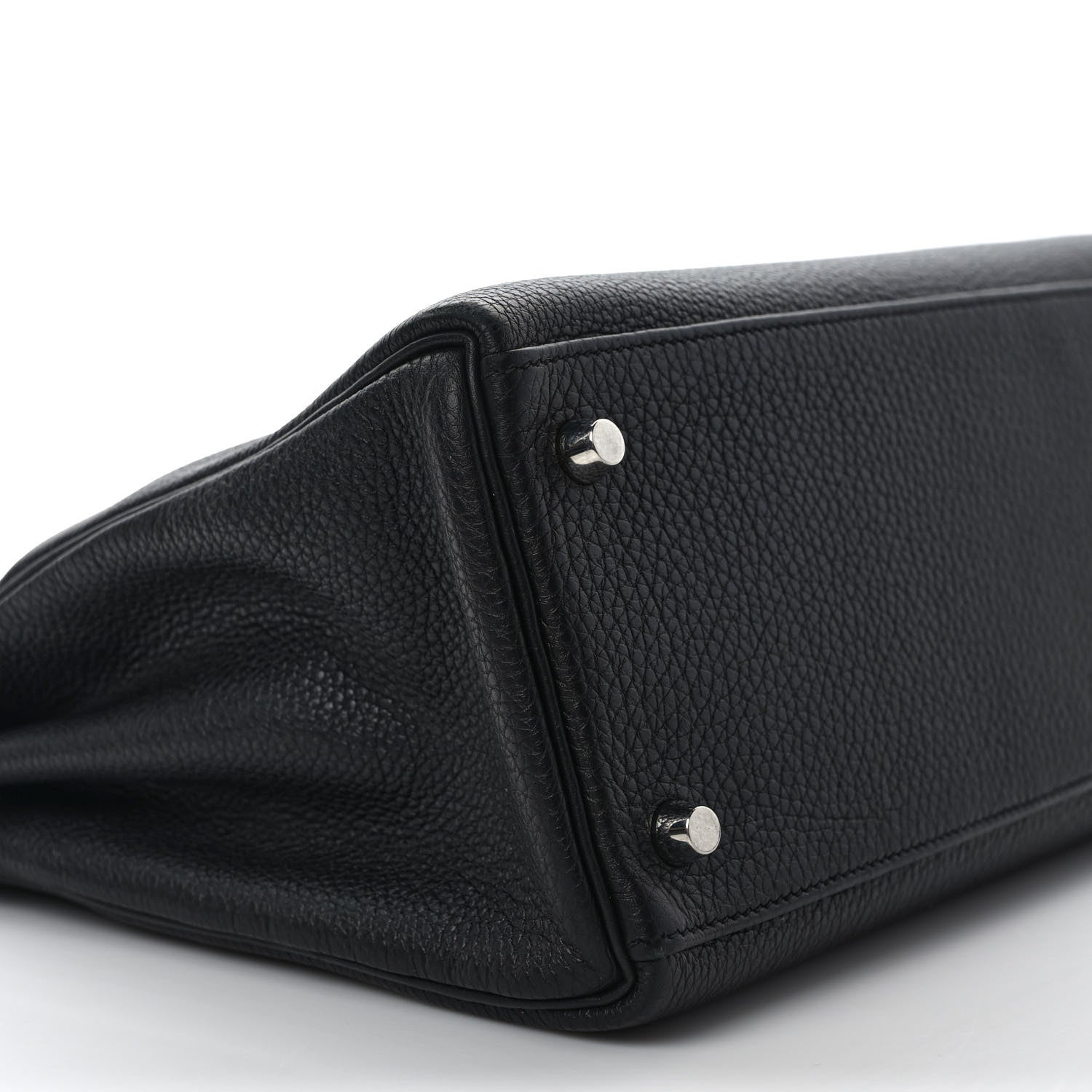 Hermes Togo Kelly Retourne 28 Black 7 of 10