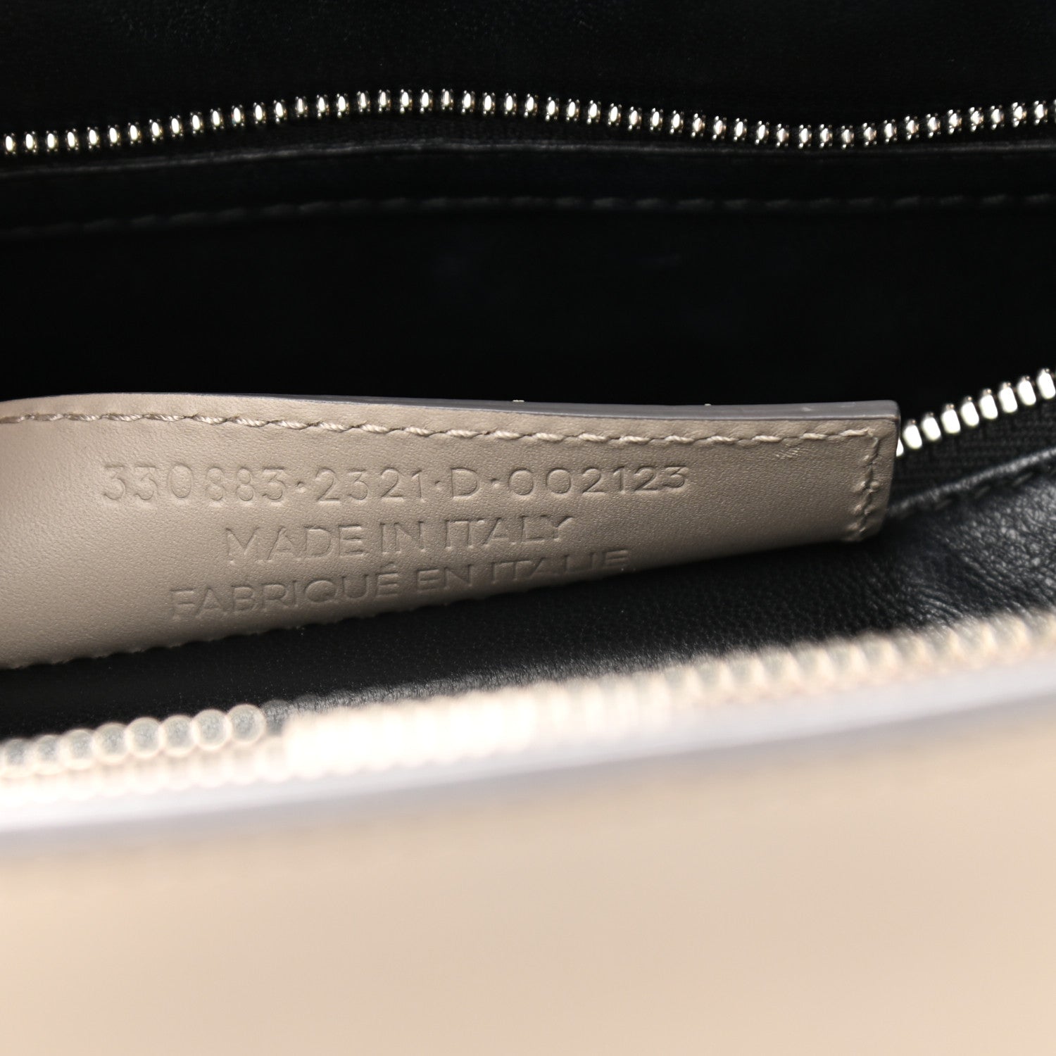 Balenciaga Calfskin Le Dix M Cartable Shoulder Bag Pearl Grey 6 of 13