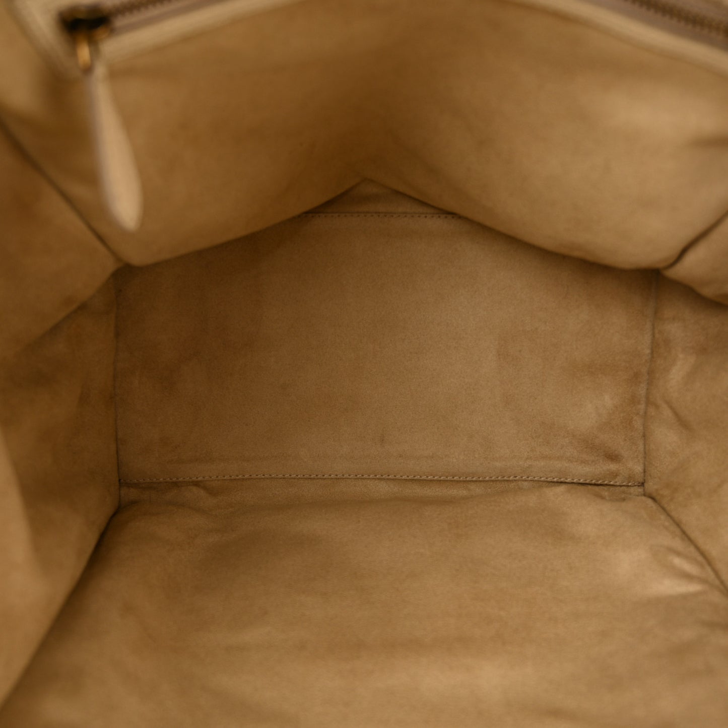 Drummed Calfskin Mini Luggage Dune