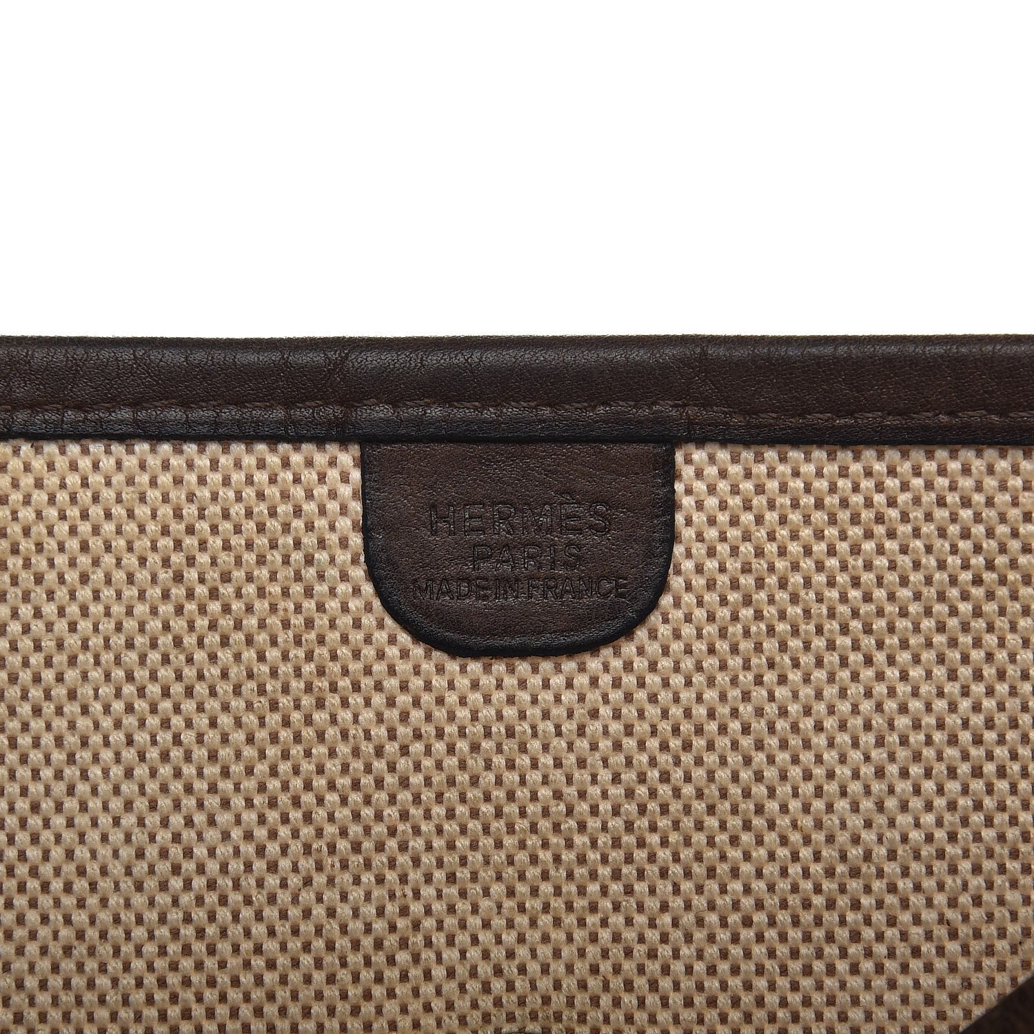 Hermes Toile Natural Barenia Evelyne GM Ebene 7 of 14