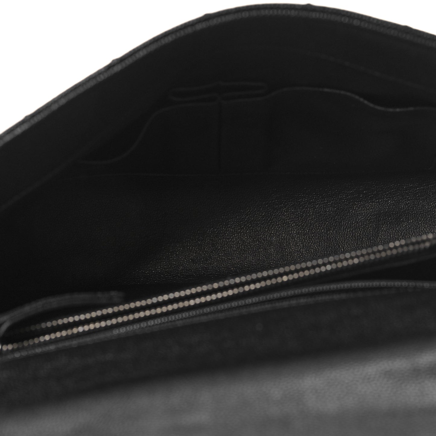 Caviar Lizard Quilted Small Coco Handle Flap Black