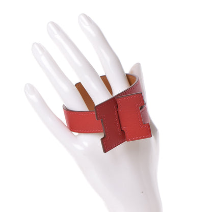Hermes Swift Jet Lag Bracelet T3 Vermillion 2 of 7