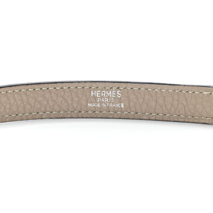 Hermes Taurillon Clemence Kelly Retourne 28 Gris Tourterelle 30 of 43
