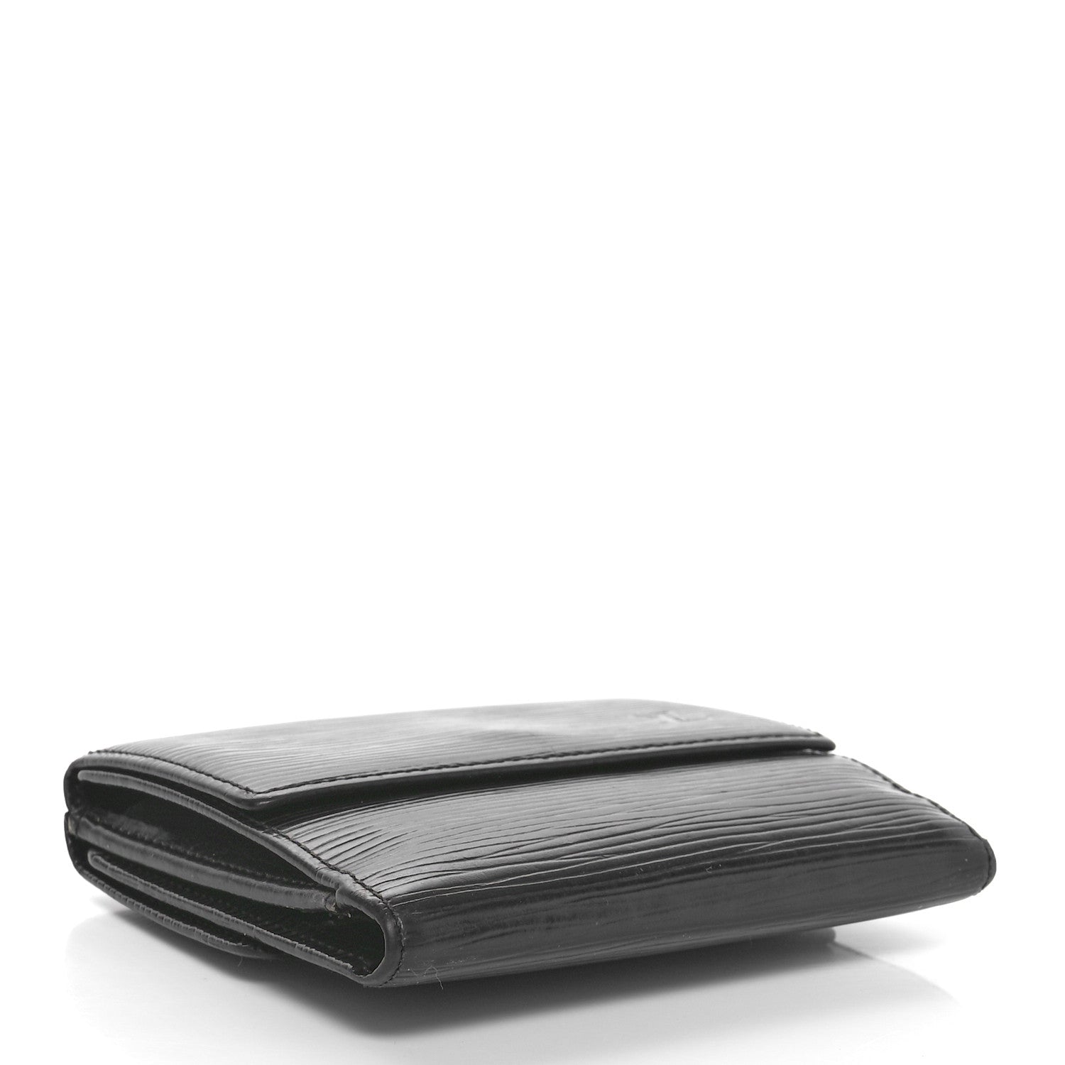 Louis Vuitton Epi Elise Wallet Black 3 of 9