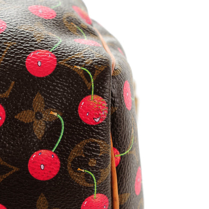 Louis Vuitton Monogram Cerises Speedy 25 9 of 11