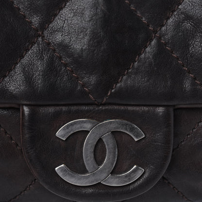 Chanel Calfskin Quilted Modern Chain Flap Brown 21 of 23