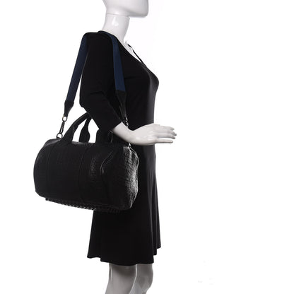 Alexander Wang Pebbled Lambskin Rocco Black Nickel Hardware 2 of 10