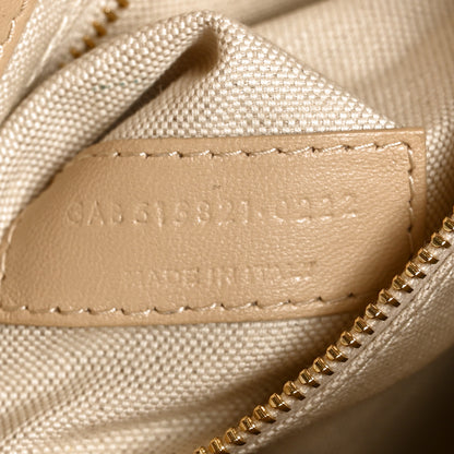 Saint Laurent Raffia Monogram Medium Jamie Natural Avorio 7 of 10