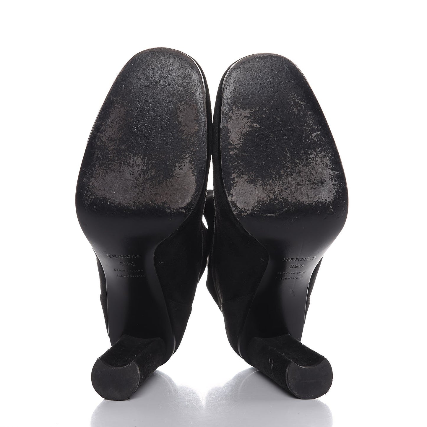 Suede Ankle Boots 39.5 Black