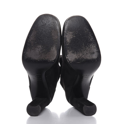 Hermes Suede Ankle Boots 39.5 Black 7 of 8