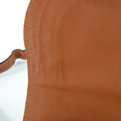 Chloe Calfskin Mini Marcie Round Crossbody Bag Tan 15 of 16