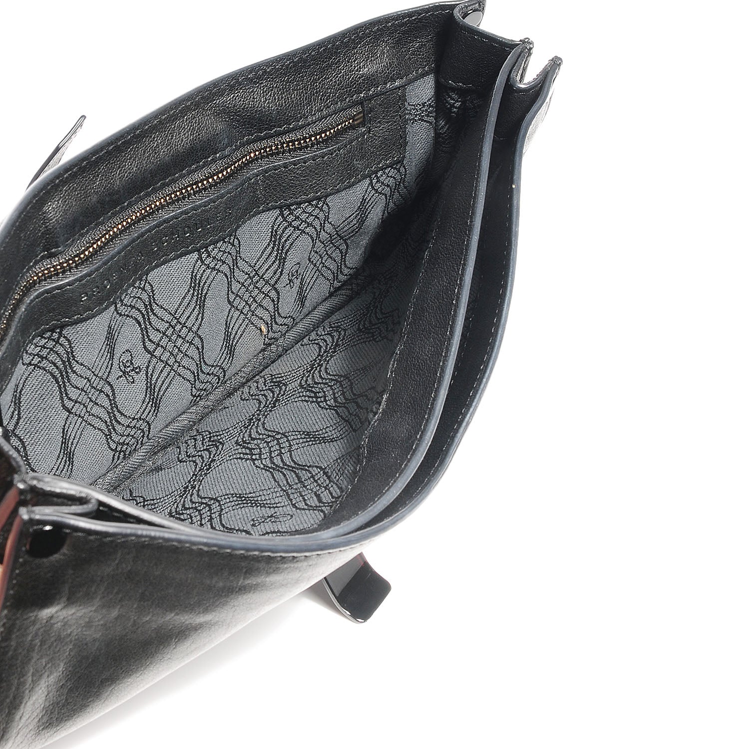 Proenza Schouler Leather PS1 Pochette Clutch Black 10 of 10