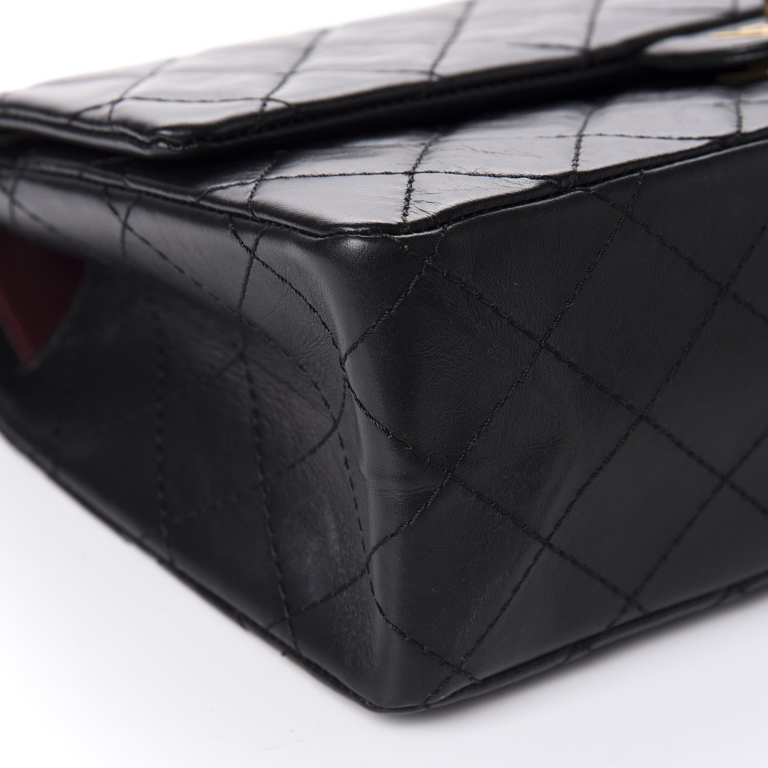 Chanel Aged Calfskin Quilted 2.55 Reissue 226 Flap Black 6 of 11