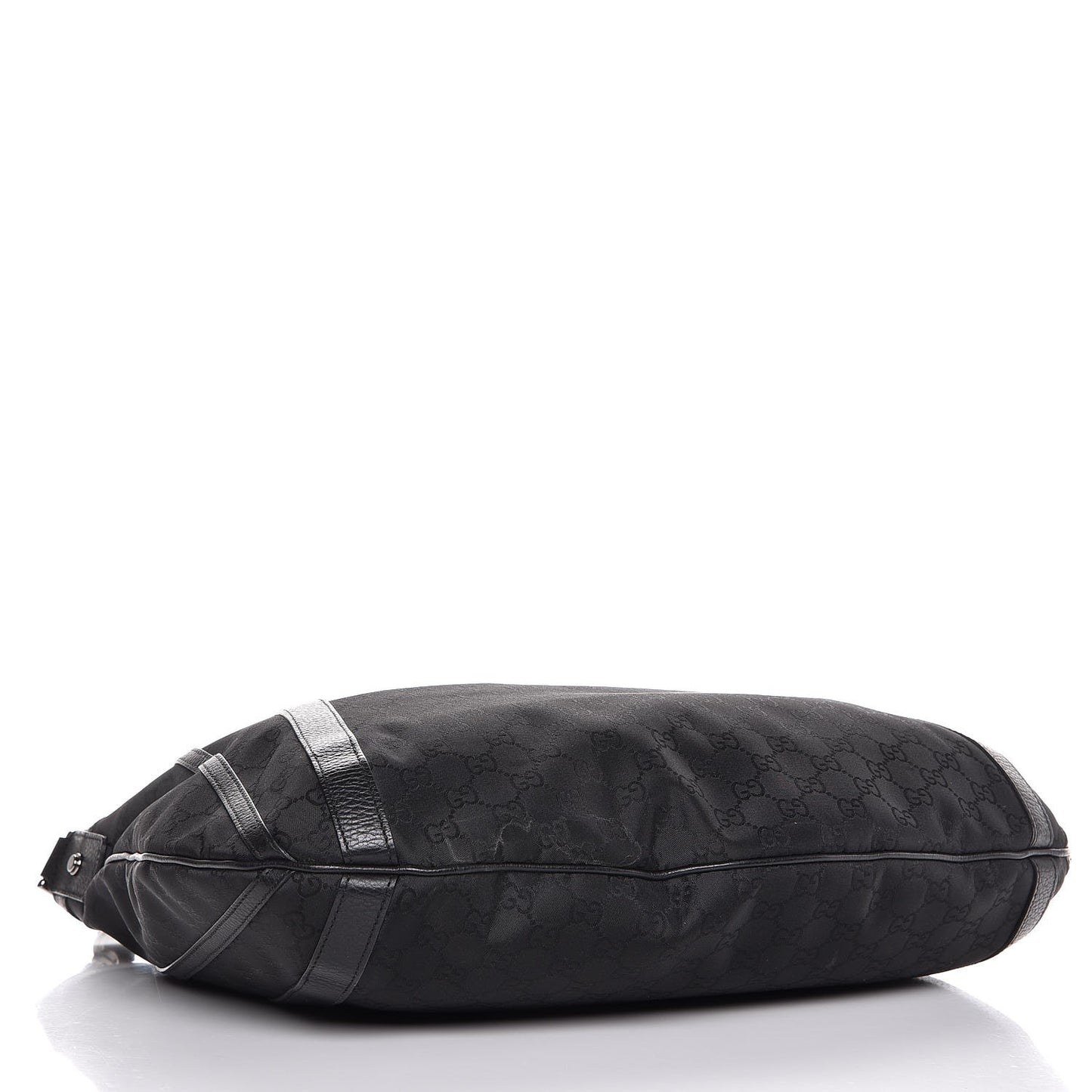 Nylon Monogram Medium Abbey Convertible Tote Black