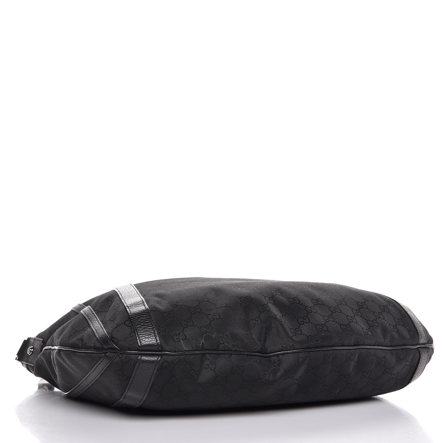 Gucci Nylon Monogram Medium Abbey Convertible Tote Black 4 of 7