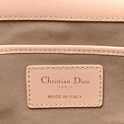 Christian Dior Lambskin Cannage Lady Dior Convertible Clutch Pink 9 of 16