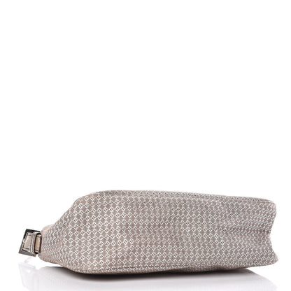 Fendi Metallic Zucchino Baguette Silver 4 of 12