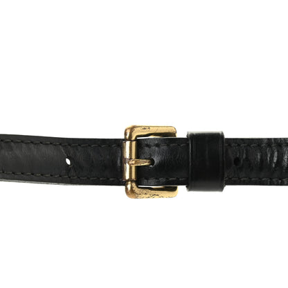 Louis Vuitton Calfskin 16mm Adjustable Shoulder Strap Black 7 of 14