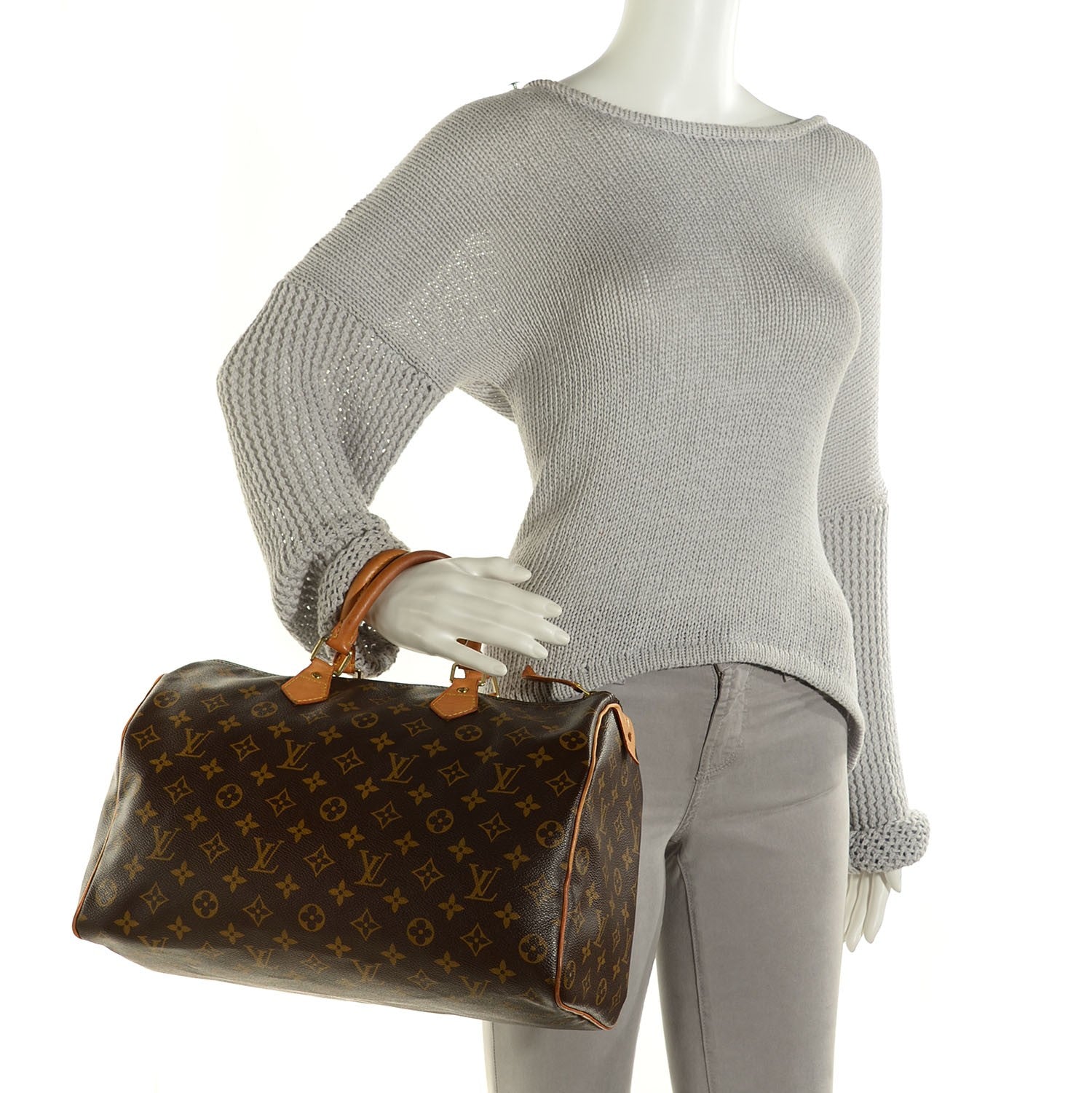 Louis Vuitton Monogram Speedy 35 2 of 8