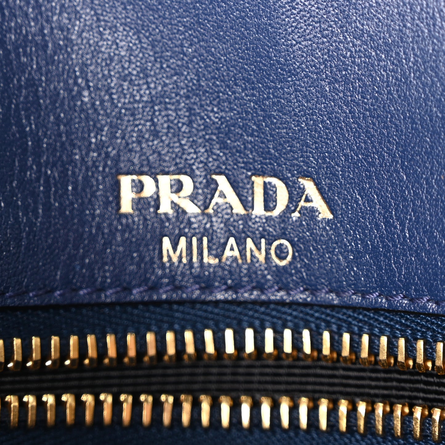 Saffiano Flap Shoulder Bag Bluette