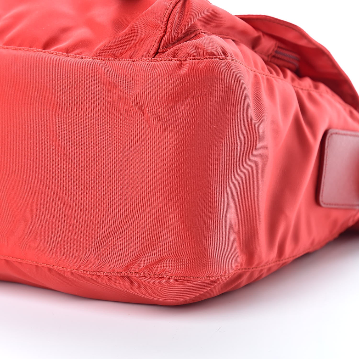 Prada Nylon Vela Sport Saffiano Messenger Bag Rosso 11 of 11