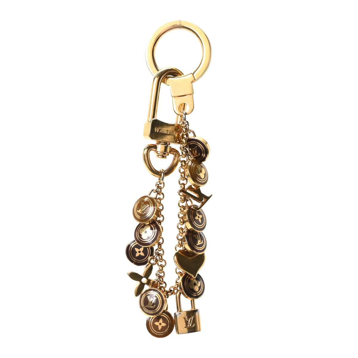 Louis Vuitton Pastilles Key Chain Bag Charm Brown 1 of 4