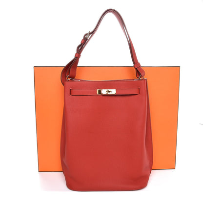 Hermes Togo So Kelly 26 Vermillion 8 of 8