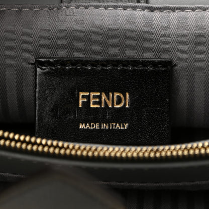 Fendi Vitello Elite Petite 2Jours Tote Grigio Grigio Chiaro 6 of 10