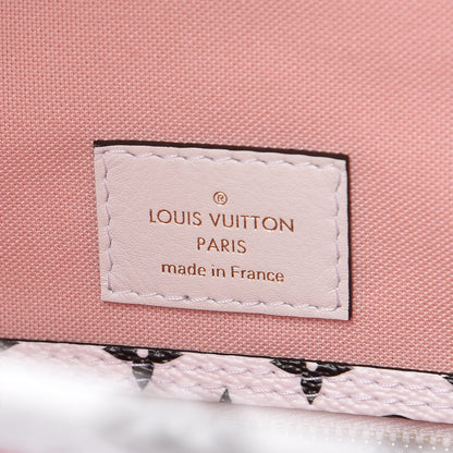 Louis Vuitton Monogram Giant Neverfull MM Rouge 7 of 11