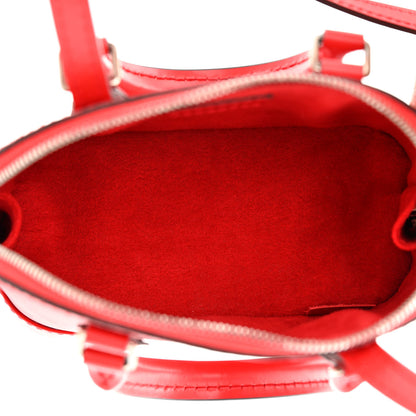 Louis Vuitton Epi Alma Nano Carmine 5 of 11