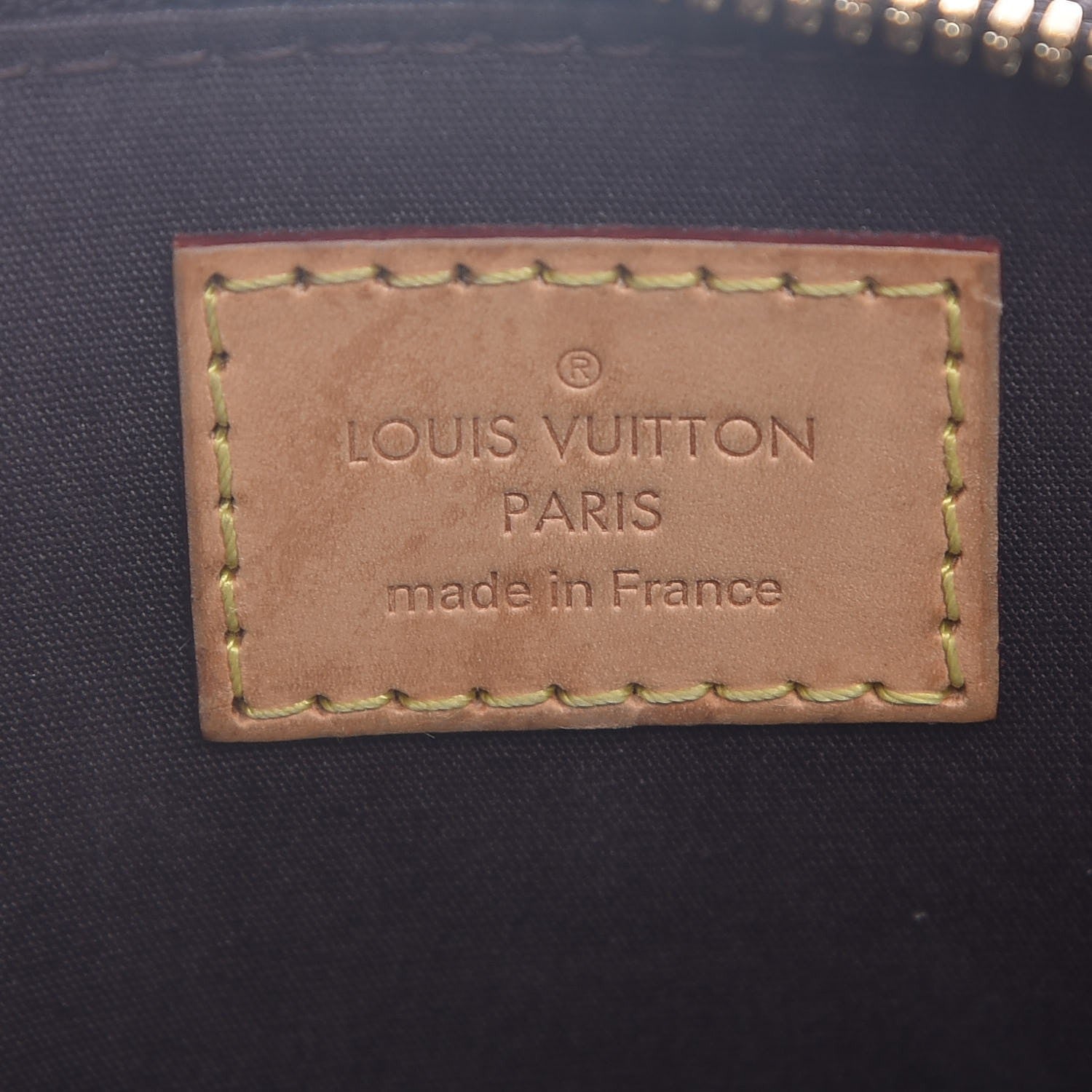 Louis Vuitton Vernis Alma BB Amarante 6 of 7