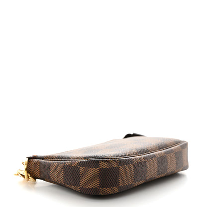 Louis Vuitton Damier Ebene Mini Pochette Accessories 4 of 7