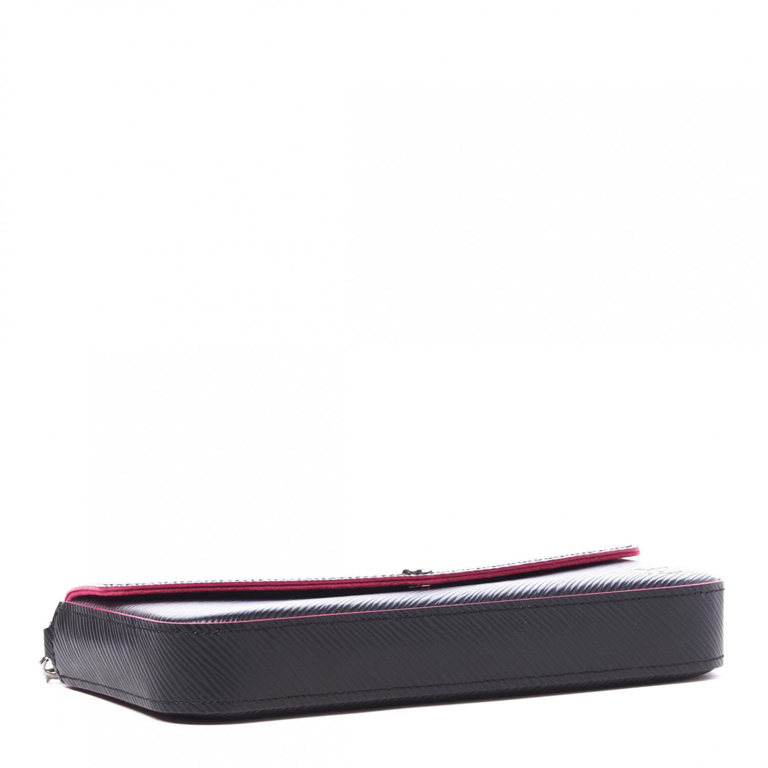 Louis Vuitton Epi Pochette Felicie Black Hot Pink 4 of 9