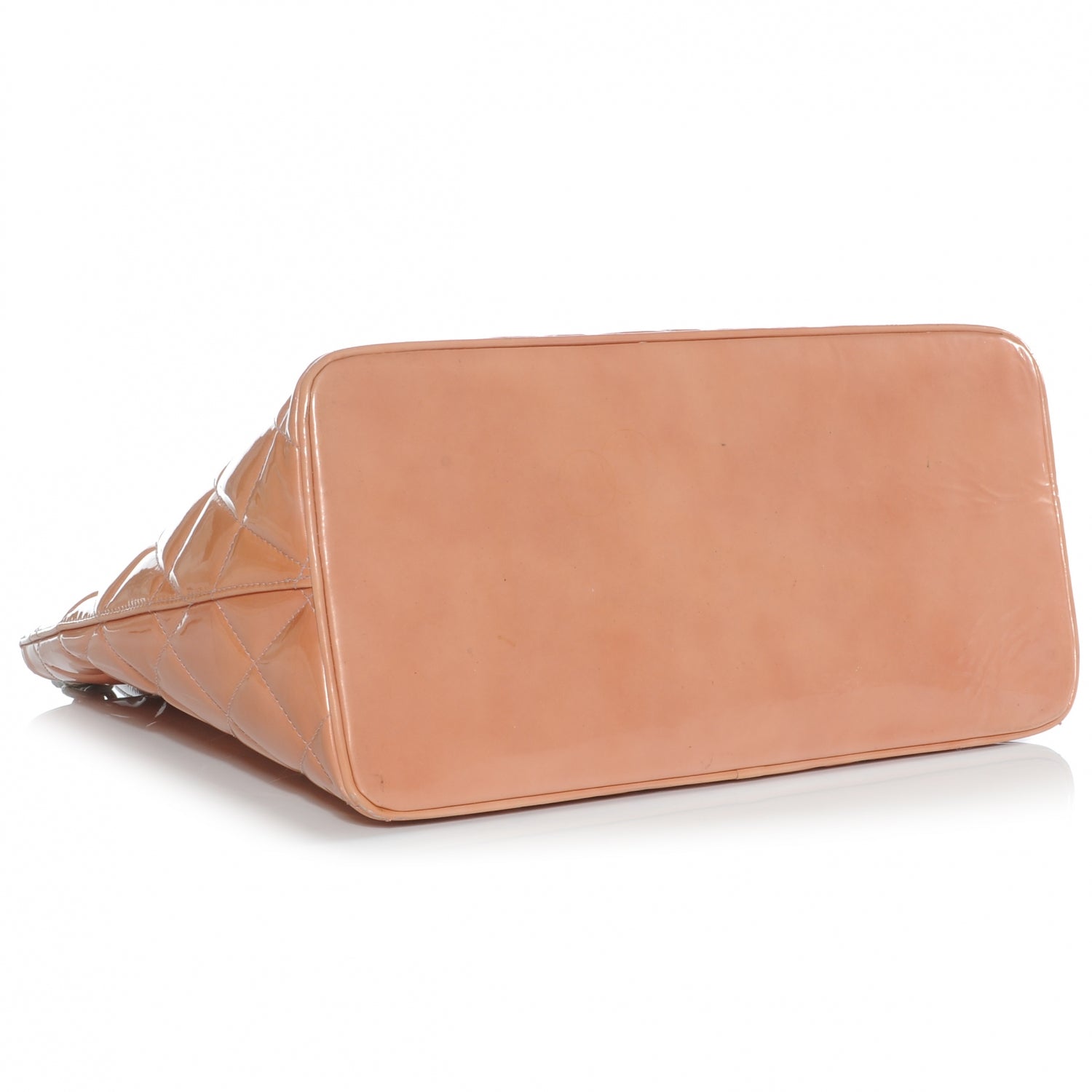 Chanel Patent Medallion Tote Salmon Pink 5 of 8