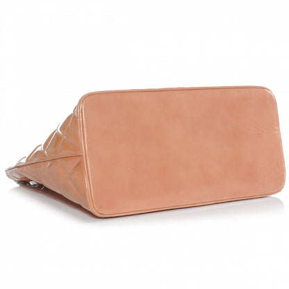 Chanel Patent Medallion Tote Salmon Pink 5 of 8