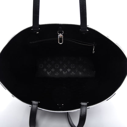 Louis Vuitton X UF Tufted Monogram Tufted Cabas White Black 5 of 10