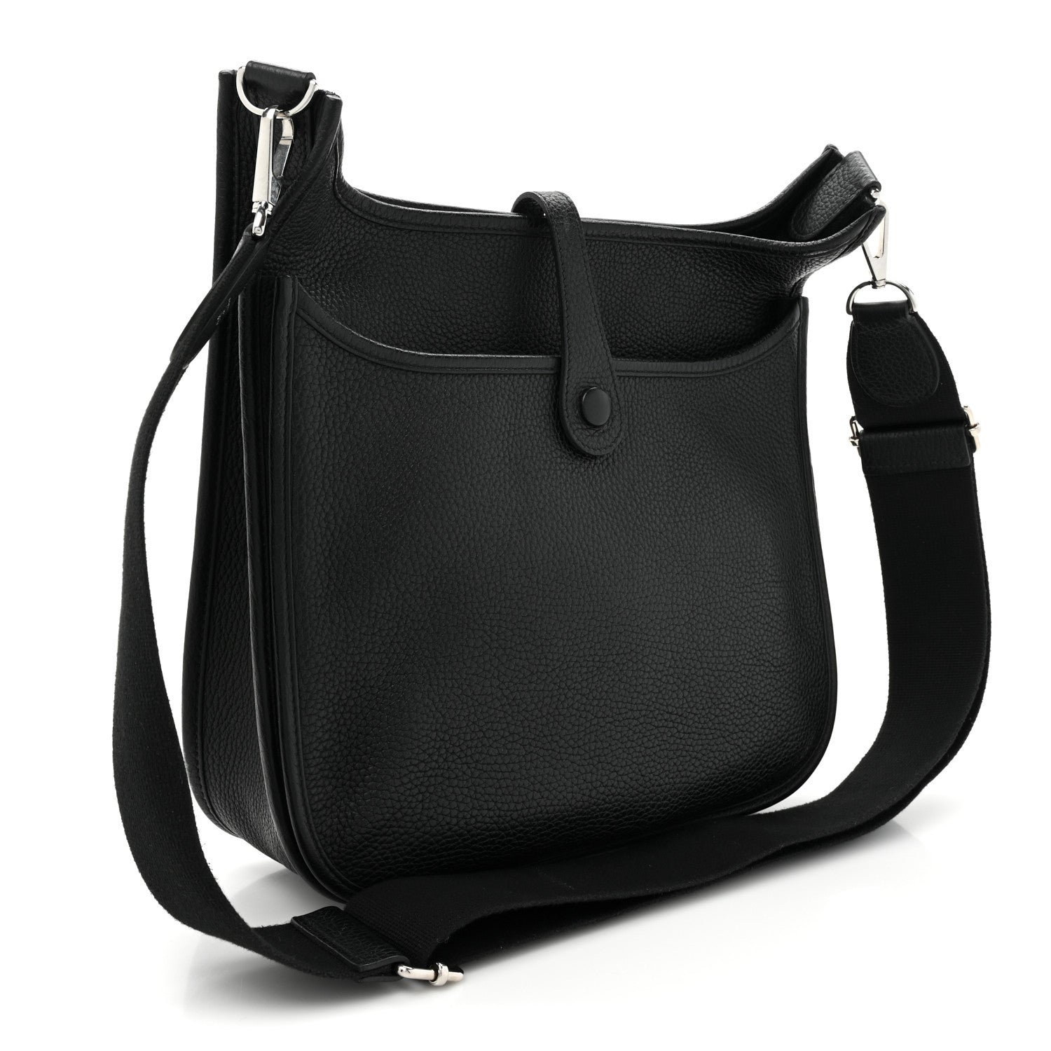 Hermes Taurillon Clemence Evelyne III PM Black 3 of 8