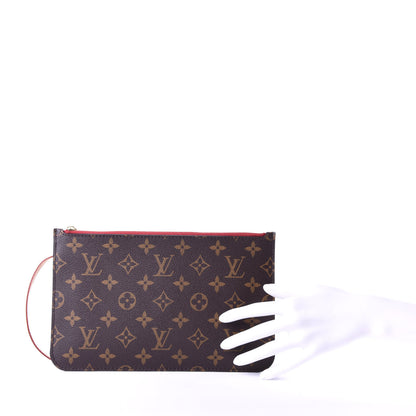 Louis Vuitton Monogram Neverfull MM GM Pochette Cherry 2 of 7