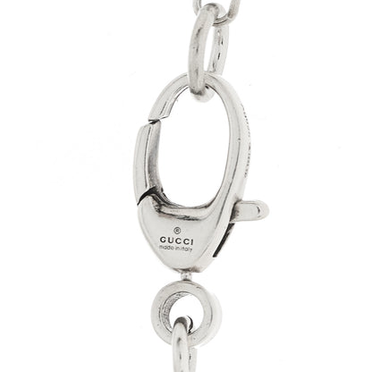 Gucci Sterling Silver Double G Key Pendant Necklace 4 of 5