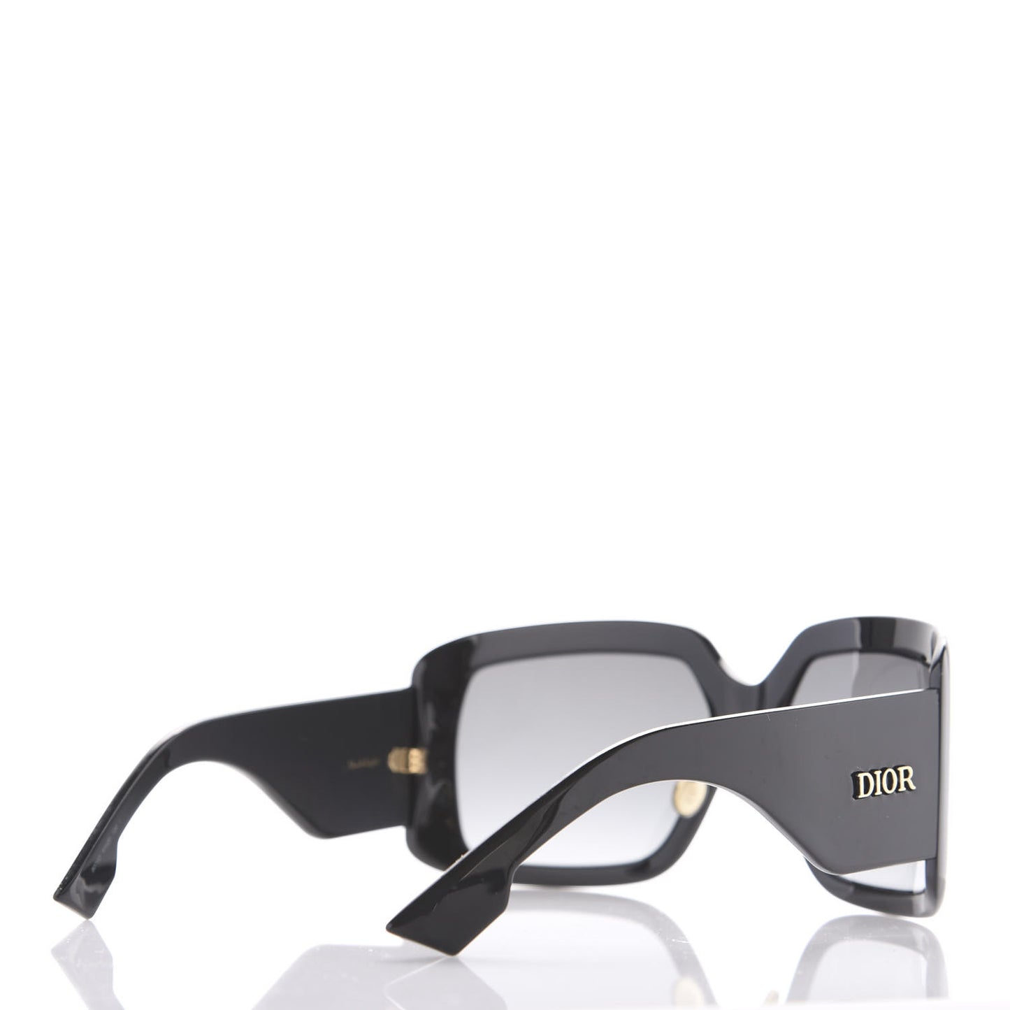 Acetate DiorSo Light 2 Shield Sunglasses Black