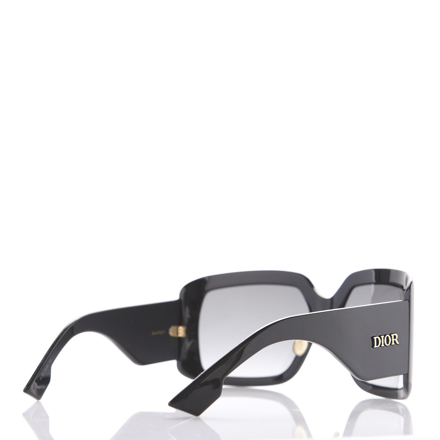 Christian Dior Acetate DiorSo Light 2 Shield Sunglasses Black 4 of 7