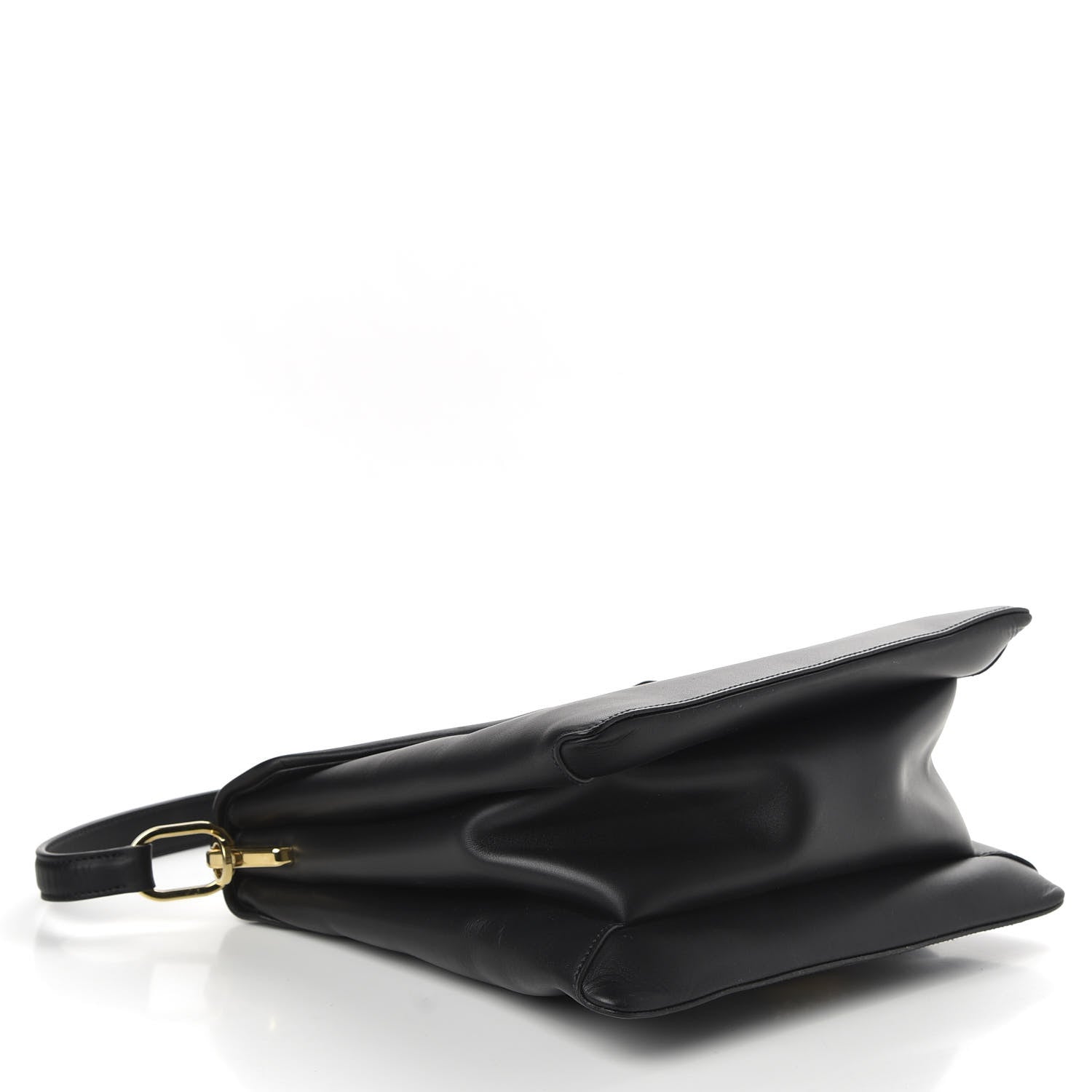 Prada New Calfskin Medium Ingrid Top Handle Bag Black 4 of 9