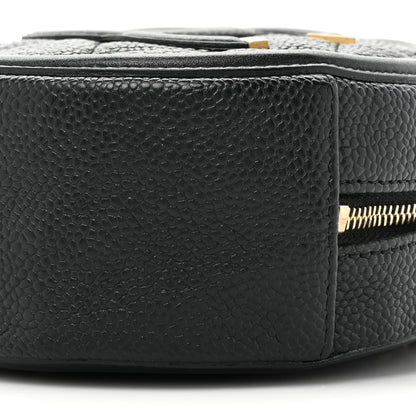Chanel Caviar Quilted Round Filigree Crossbody Black 8 of 13