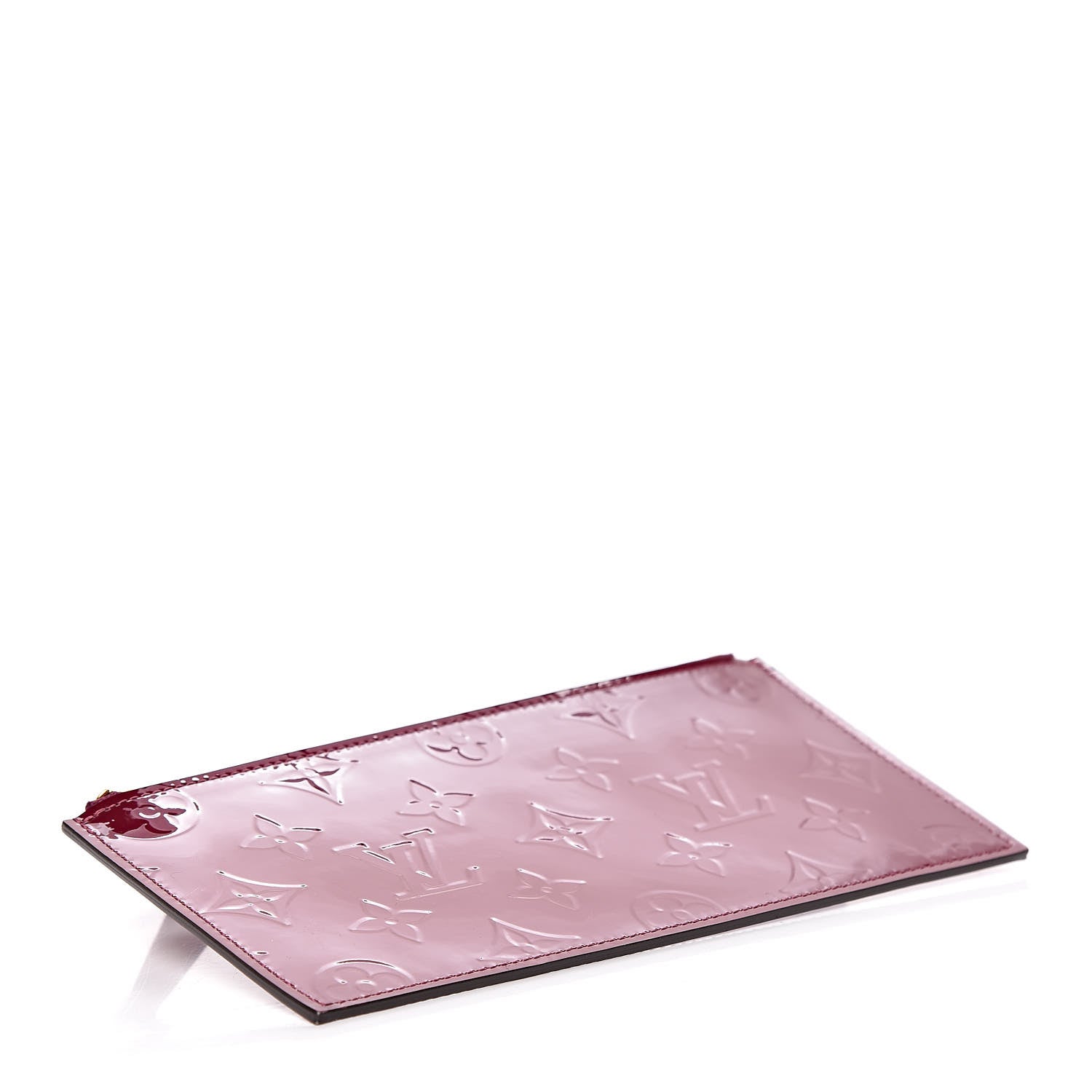 Louis Vuitton Vernis Felicie Chain Wallet Zippered Insert Magenta 4 of 6