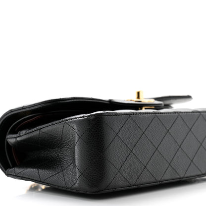 Chanel Caviar Quilted Small Double Flap Black 9 of 10